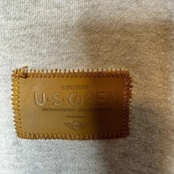 Burton Men’s US Open CREWNECK Sweatshirt Medium - Picture 4 of 6